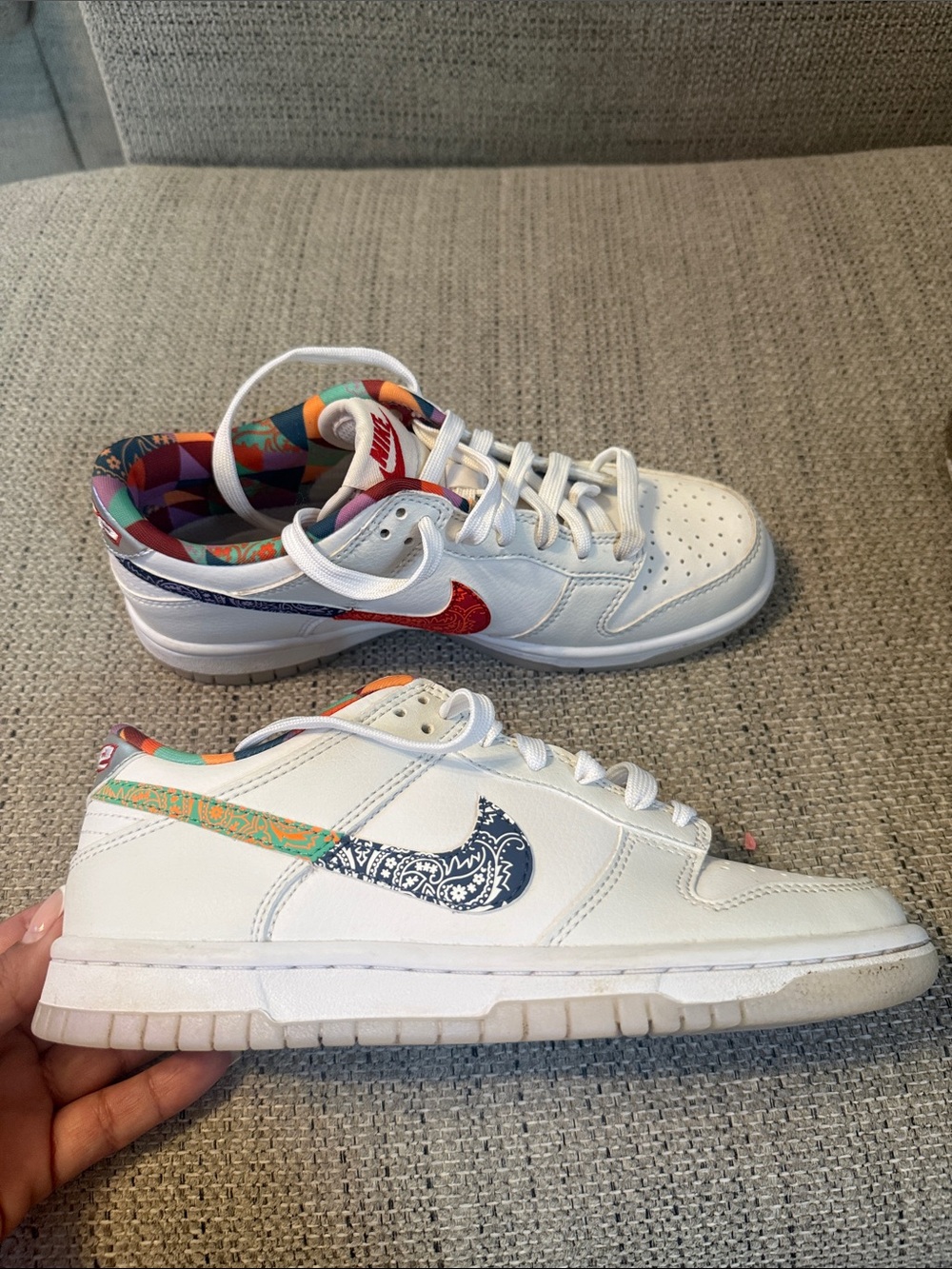 Nike Dunks low/ Multicolor Paisley